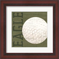 Framed 'Golf Days X-Eagle' border=