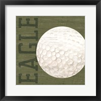 Golf Days X-Eagle Framed Print