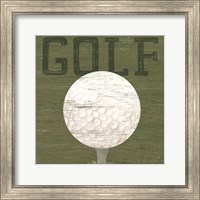 Framed 'Golf Days XI-Golf' border=