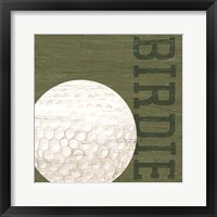 Golf Days XIII-Birdie Framed Print