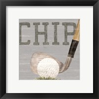 Framed 'Golf Days neutral VII-Chip' border=