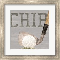 Framed 'Golf Days neutral VII-Chip' border=