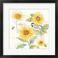 Framed 'Be My Sunshine III' border=