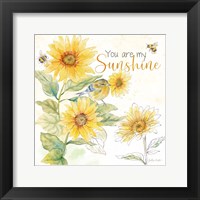 Be My Sunshine IV Framed Print