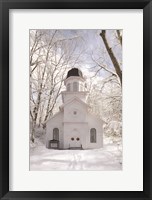 Framed Church in the Woods