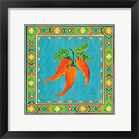 Mucho Caliente III Framed Print