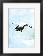 Framed Crane in Flight II