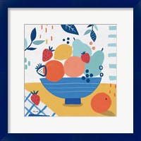 Framed Fruit Still Life I