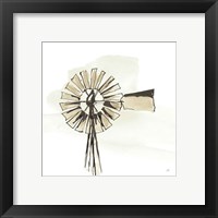 Framed 'Windmill III Neutral' border=