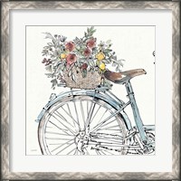 Framed 'Farmhouse Flea Market Bike II' border=