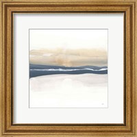 Framed 'Tonal Blue Gray IV' border=