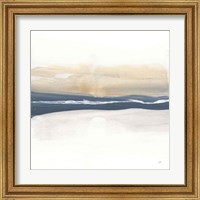 Framed 'Tonal Blue Gray IV' border=