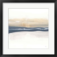 Framed 'Tonal Blue Gray IV' border=