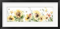 Framed Sunflower Meadow VI