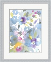 Framed Bright Jewel Garden II