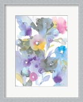 Framed Bright Jewel Garden I