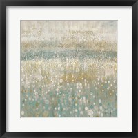 Framed Rain Abstract I Neutral