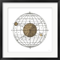 Solar Globe I Framed Print