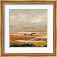 Framed 'Warm Bay II' border=