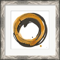 Framed 'Amber Enso IV' border=