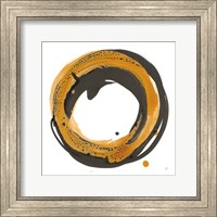 Framed 'Amber Enso IV' border=