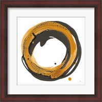 Framed 'Amber Enso IV' border=