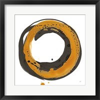 Framed Amber Enso II