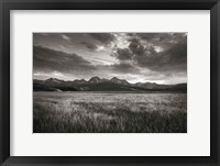 Framed Stanley Basin Sawtooth Mountains Idaho