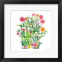 Greenhouse Blooming III Framed Print