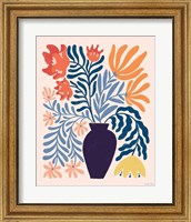 Framed 'Mid Mod Floral II' border=