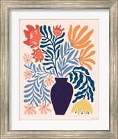 Framed 'Mid Mod Floral II' border=