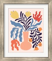 Framed 'Mid Mod Floral I' border=