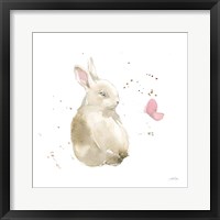 Framed 'Dreaming Bunny II' border=