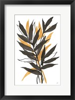 Amber Palm III Framed Print