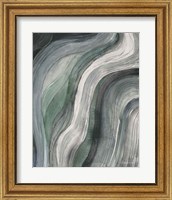 Framed 'Swirl I' border=