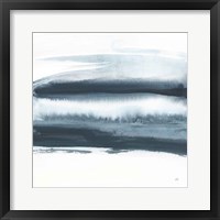 Framed 'Waterway Minimalism I' border=