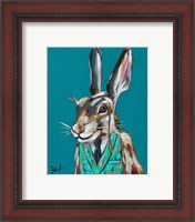 Framed 'Spy Animals III-Riddler Rabbit' border=