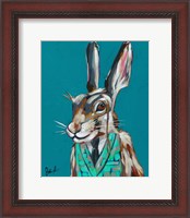 Framed 'Spy Animals III-Riddler Rabbit' border=