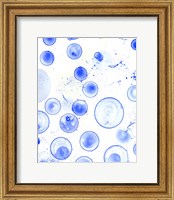 Framed 'Bubble Polkadot I' border=