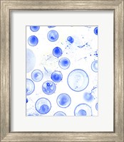 Framed 'Bubble Polkadot I' border=