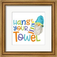 Framed 'Bathroom Gnomes III' border=