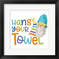 Bathroom Gnomes III Framed Print