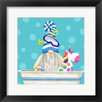 Bathroom Gnomes VI Framed Print