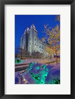 Framed Temple Square Lights 2