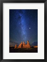 Framed Wise Men Goblin Valley