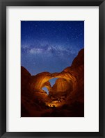 Framed Double Arch Stars