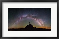 Framed Rooster Butte Pano