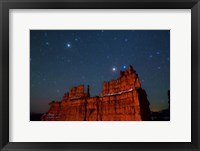 Framed Stars over the Fortress - Bryce Canyon