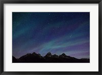 Framed Stars over Teton Range