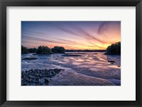 Framed Low Tide At Cedar Key